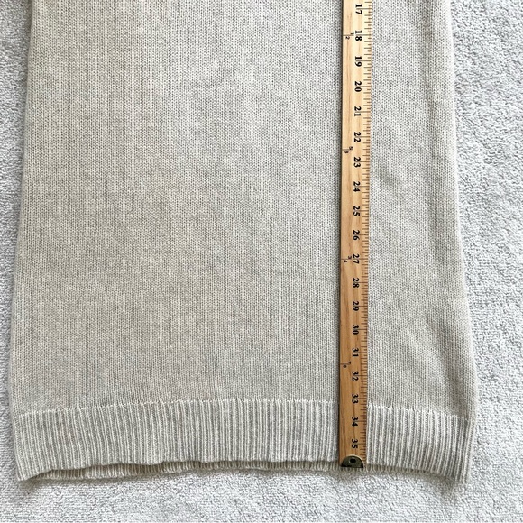 MADEWELL 100% MERINO WOOL Lace-Up Sweater-Dress Size Small Minimalist Chic - Picture 10 of 11